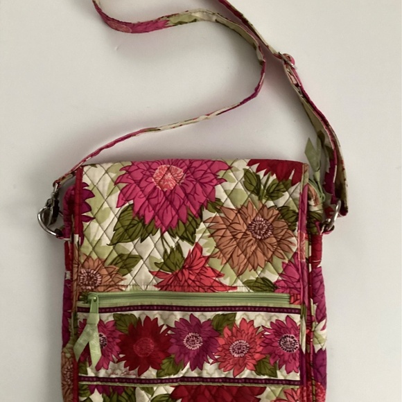 Vera Bradley Hello Dahlia Mini Hipster Crossbody Shoulder Bag - Picture 3 of 12